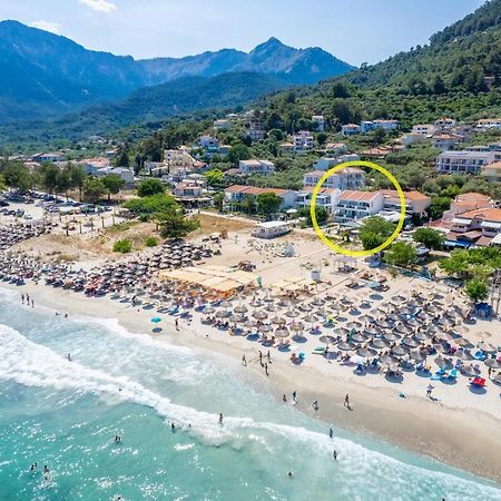 Artemis Beach Apartments Khrysi Ammoudia Eksteriør bilde