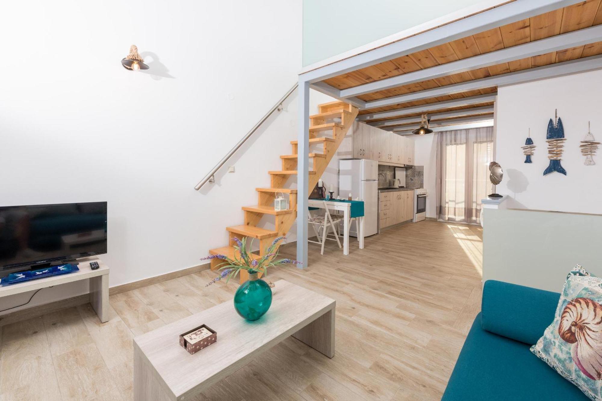 Artemis Beach Apartments Khrysi Ammoudia Eksteriør bilde