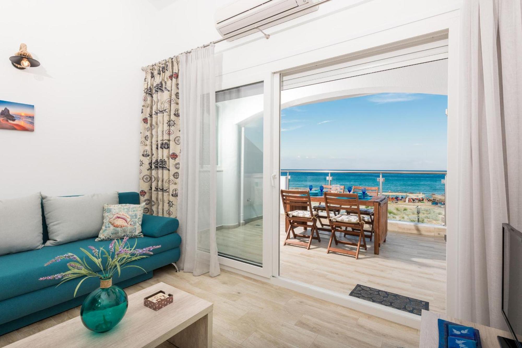 Artemis Beach Apartments Khrysi Ammoudia Eksteriør bilde